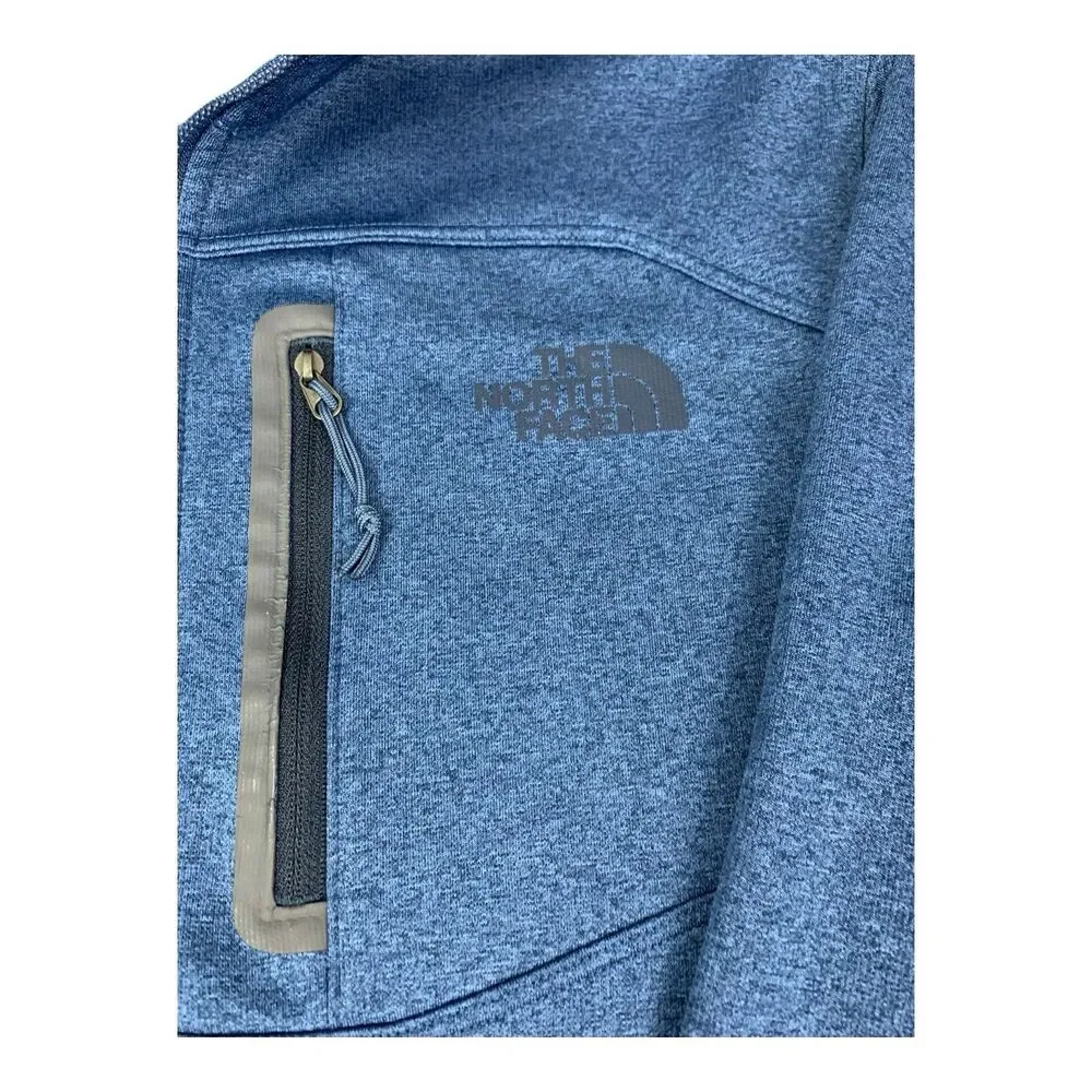 The North Face 1/4 Zip Pullover Top, Navy Blue, Mock Neck, Men’s Size Small